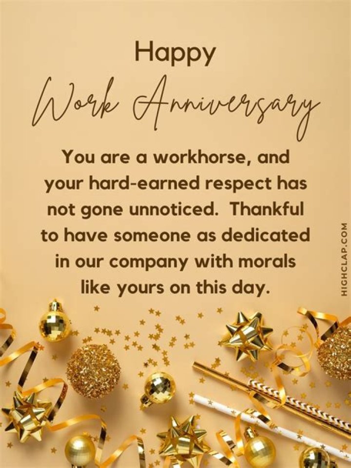 50 Work Anniversary Wishes for Peers & Employees Empuls