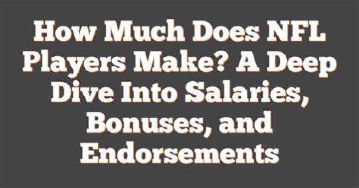 A Deep Dive Into NFL Compensation