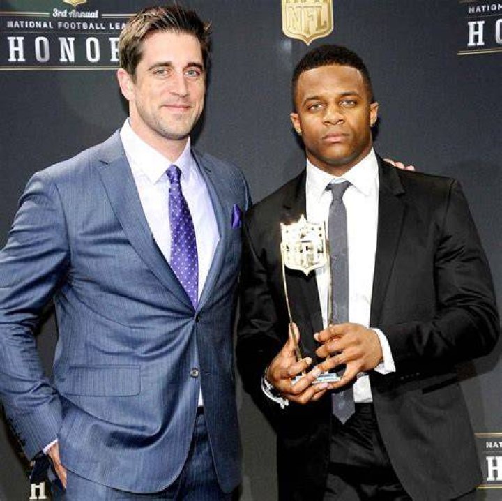 Aaron Rodgers Serves as Groomsman at Randall Cobb's Wedding