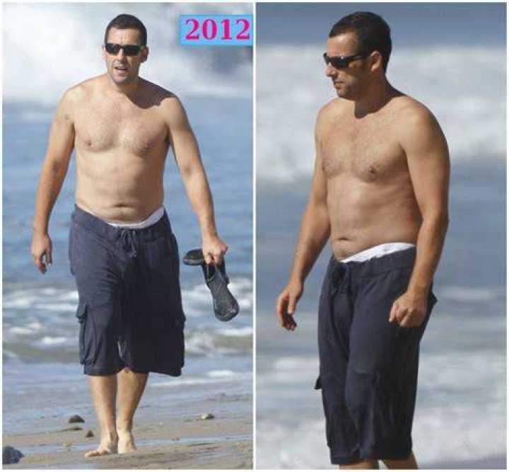 Adam Sandler`s body transformations throughout career