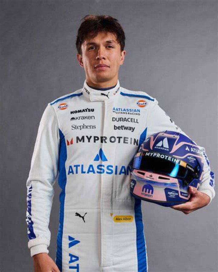 Alexander Albon F1 Driver for Williams
