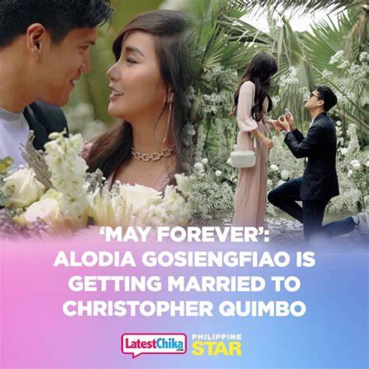 Alodia Gosiengfiao Is Getting Married When In Manila