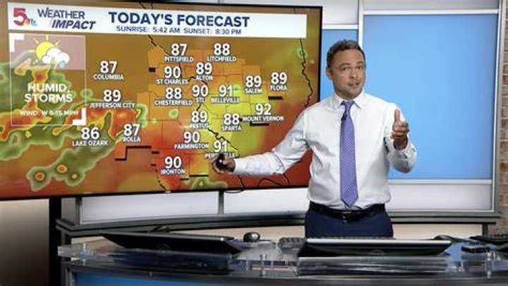 Anthony Slaughter, KSDK meteorologist, traffic anchor, and single dad