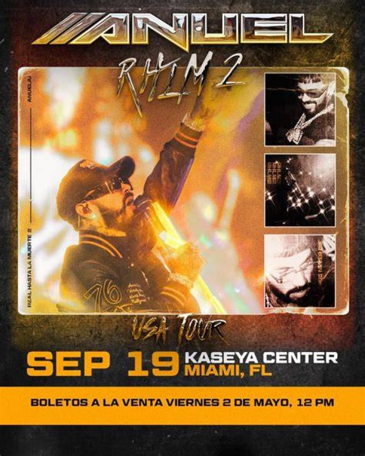 Anuel AA in Miami Real Hasta La Muerte Tour Highlights Billboard