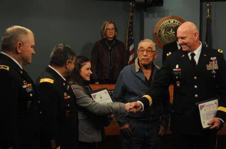 Austin Army Reservist receives Purple Heart Article The United