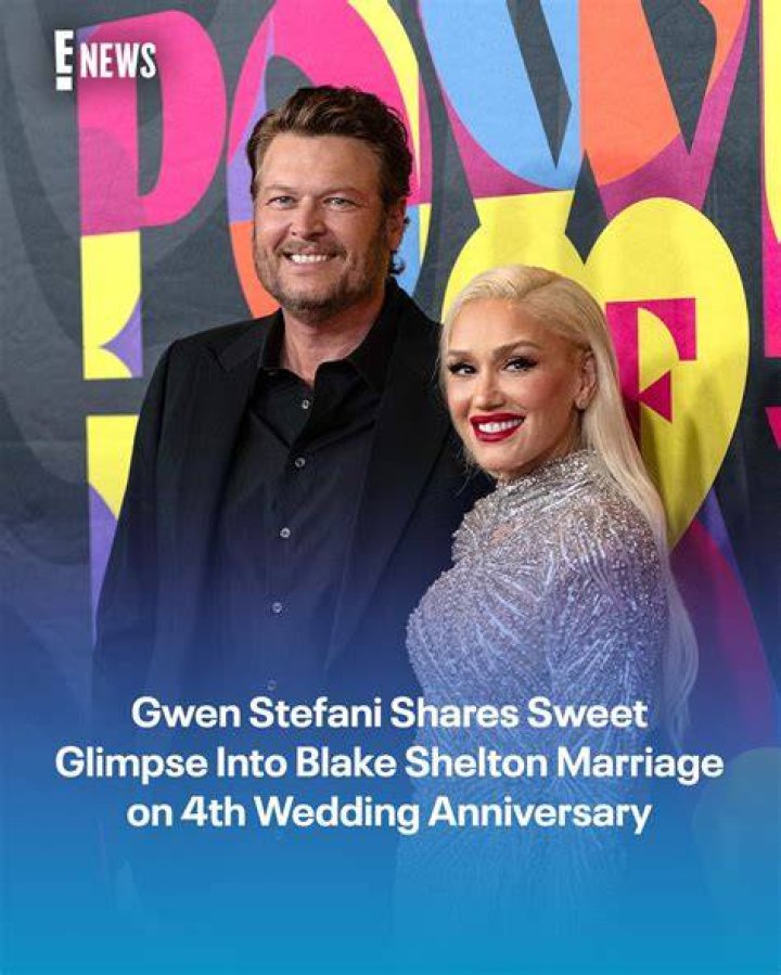 Blake Shelton Posts Sweet Video About Meeting Wife Gwen Stefani at Work
