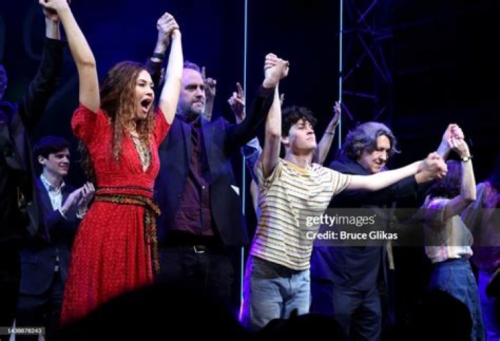 Broadway opening night for Amazing Grace at the Nederlander Theatre