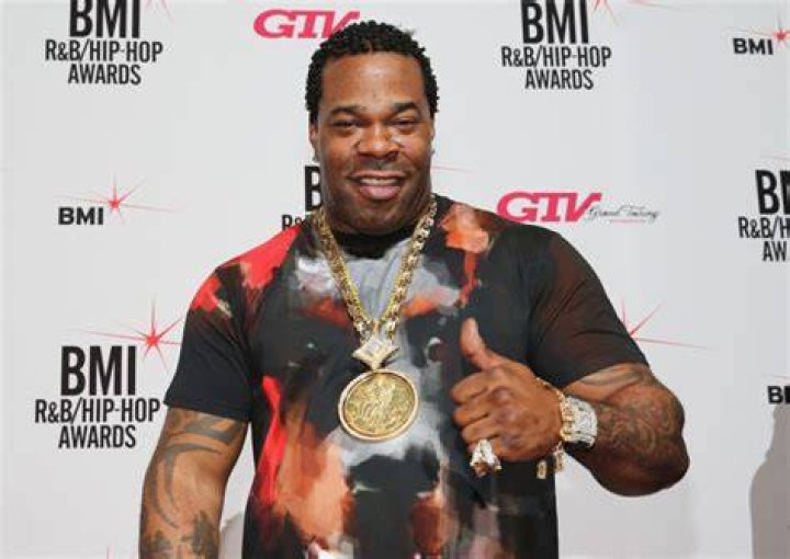 Busta Rhymes arrest Rapper charged after allegedly throwing strawberry