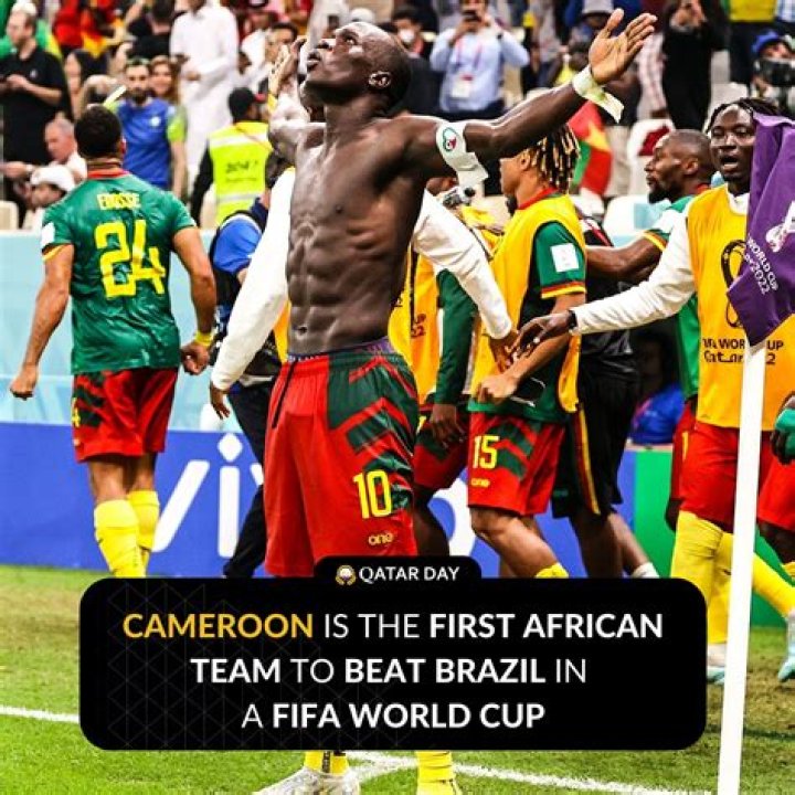 Cameroon is first African team to beat Brazil at World Cup Seattle Sports