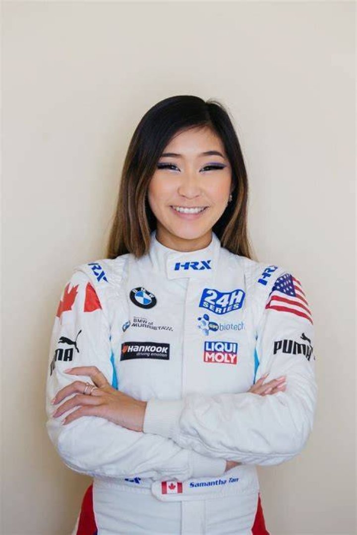 CanadianChinese driver Samantha Tan hopes trailblazing achievements