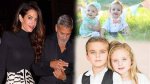 Capturing Moments: George Clooney's Twins Photos