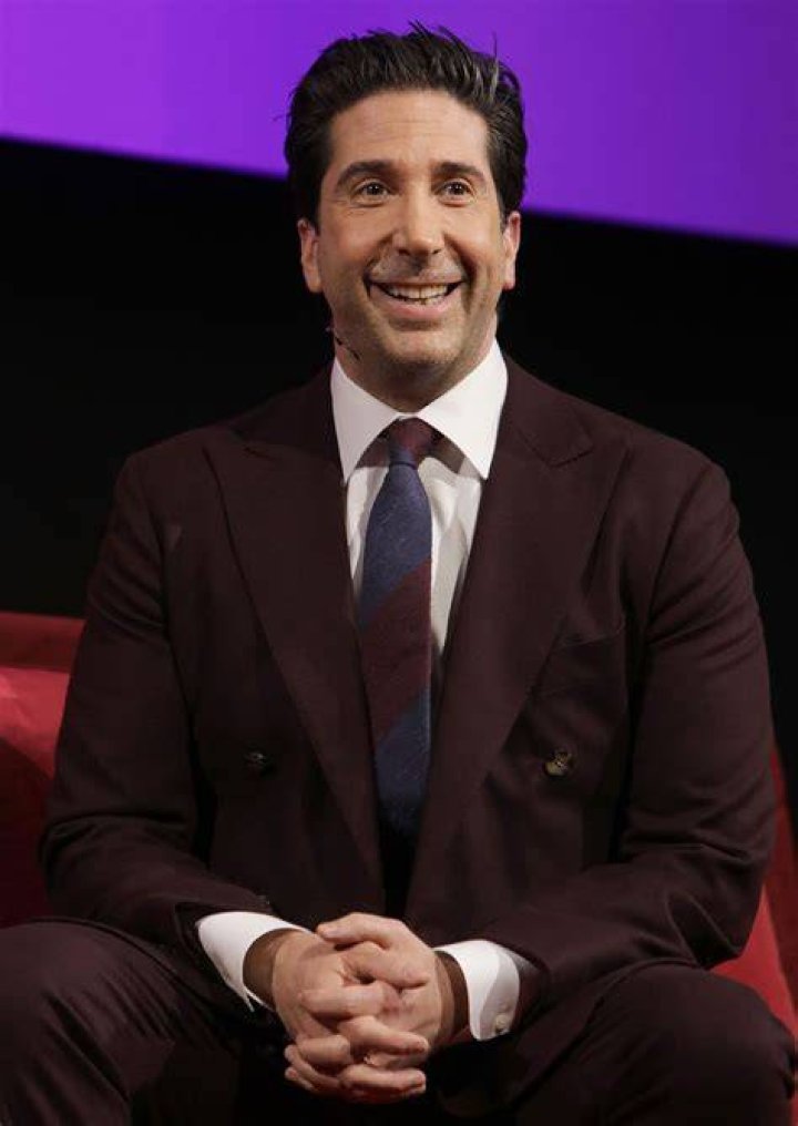 Celebrity & Entertainment David Schwimmer Shows Off His Adorable