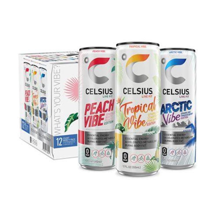 CELSIUS Essential Energy Drink 12 Fl Oz, Sparkling Watermelon (Single