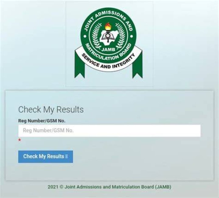 Check JAMB Result 2021/2022 Visit Update