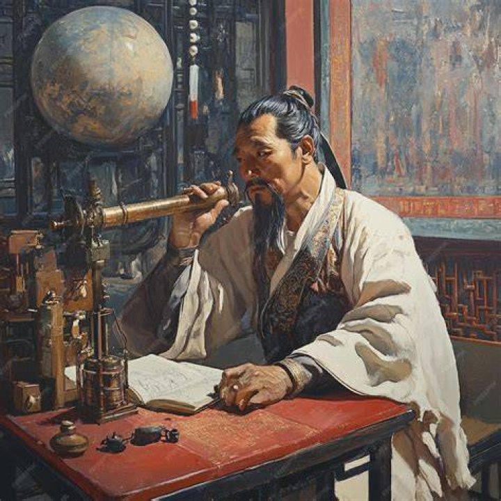 Chinese scholar researching the cellular mechanisms of Covid19 shot