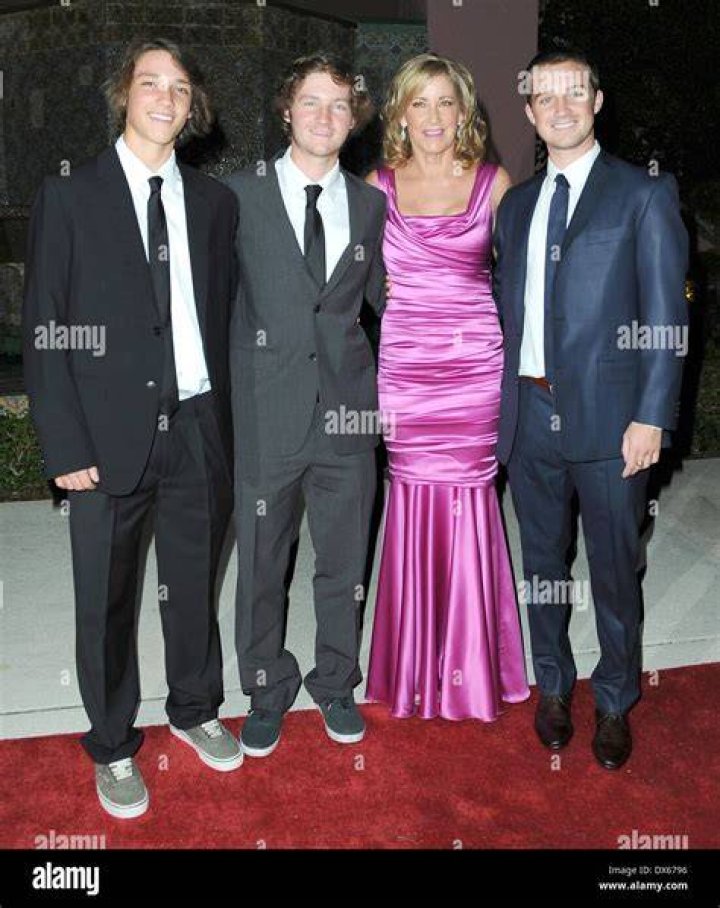 Chris Evert & Sons at Annual Boca Raton ProCeleb Tennis Gala New