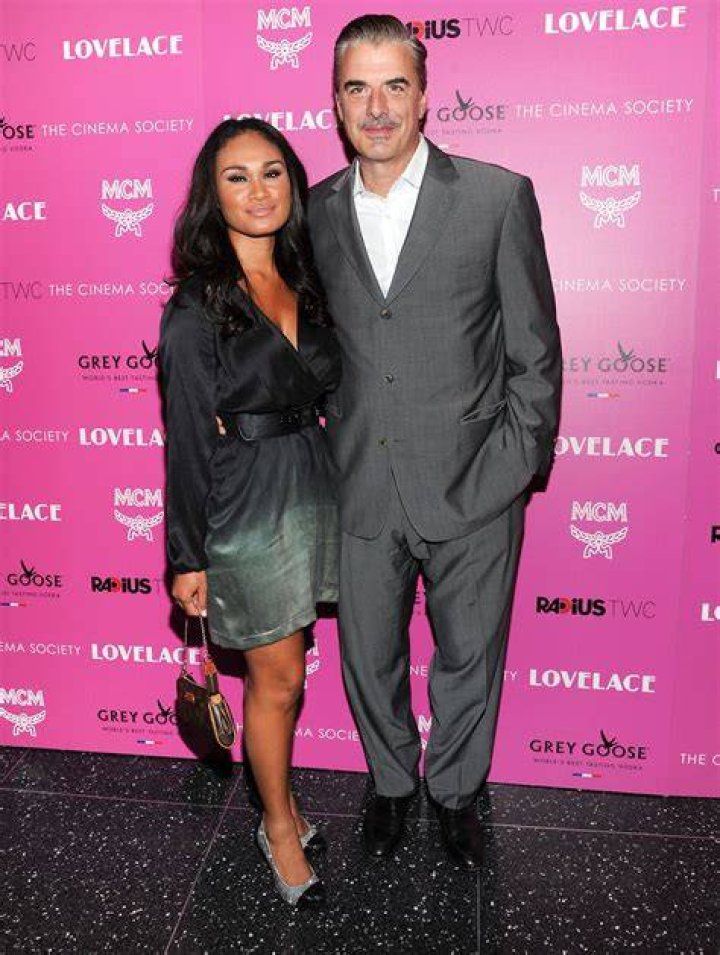 Chris Noth and wife Tara Lynn Wilson Sex and the City 2's Red Carpet