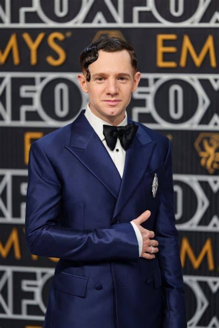 Chris Perfetti Sports Artfully Gelled Hair at the 2023 Emmys Us Weekly