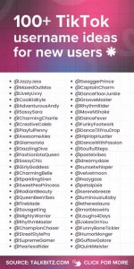Creative Tiktok Username Ideas for Multiple Account Owners