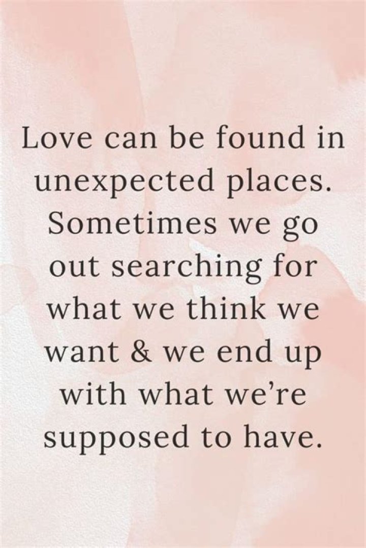 Cute Quotes About Unexpected Love. QuotesGram