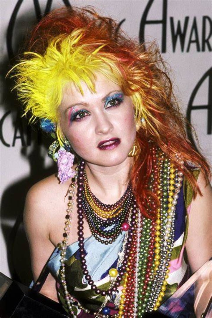 Cyndi Lauper 80's 63" Tall Life Size Cardboard Cutout Standee eBay