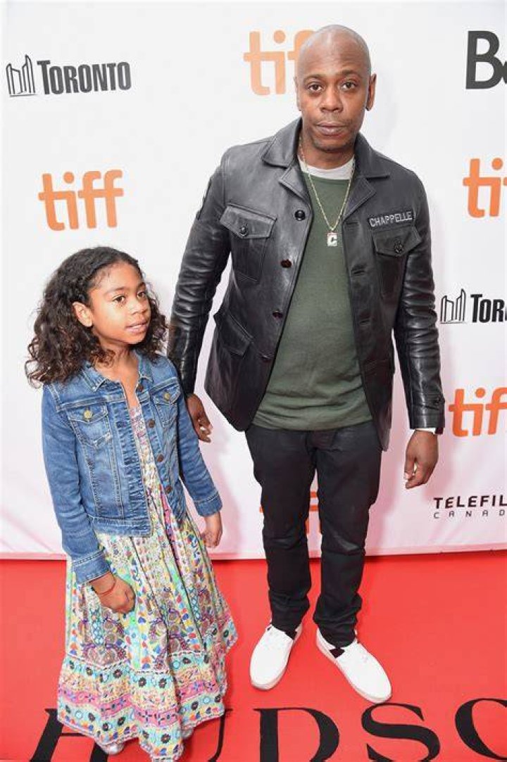 Dave Chappelle and his daughter Sonal Chappelle attend 43rd Toronto