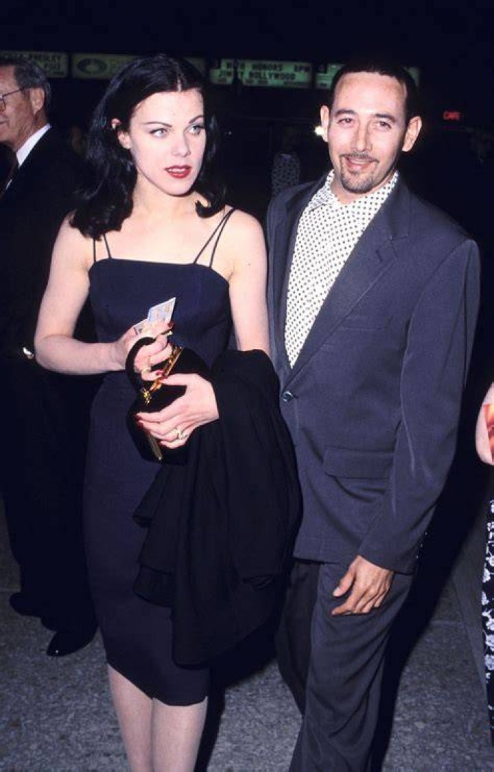Debi Mazar and Paul Reubens (PeeWee) peewee debimazar Paul Reubens