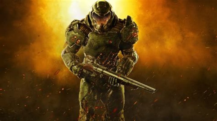 Doom guy in 2016 Gaming post Doom, Slayer meme, Doom 2016