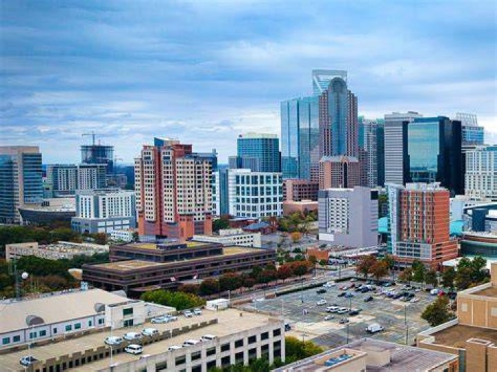 Download this stock image Charlotte, North Carolina, USA. 1st Feb