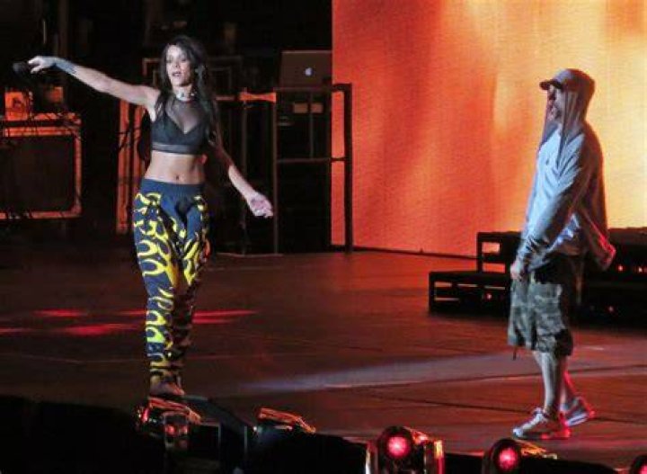 Eminem and Rihanna Kick Off The Monster Tour at Rose Bowl [VIDEO]