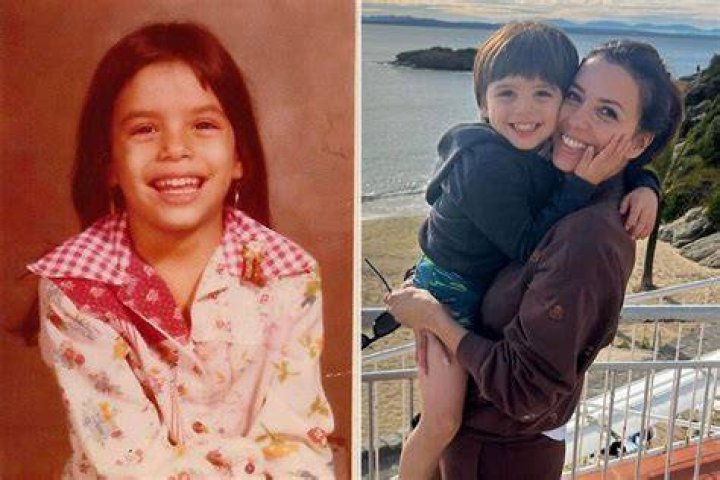 Eva Longoria Tells Younger Self 'You Look Just Like the Son You'll Have