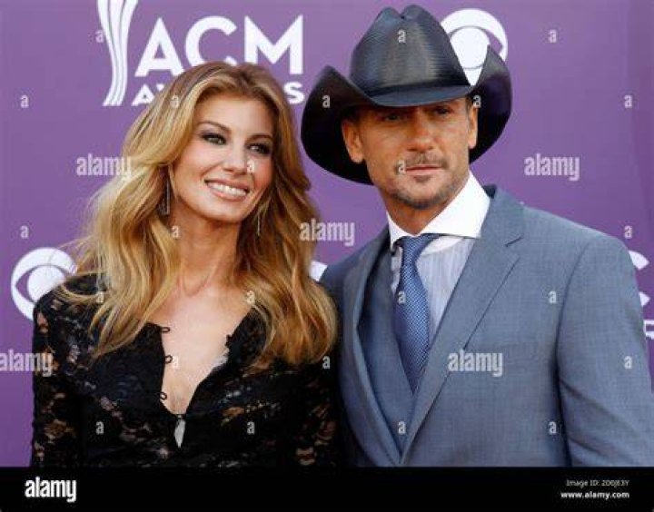 Faith Hill and husband Tim McGraw celebrate their 24th wedding
