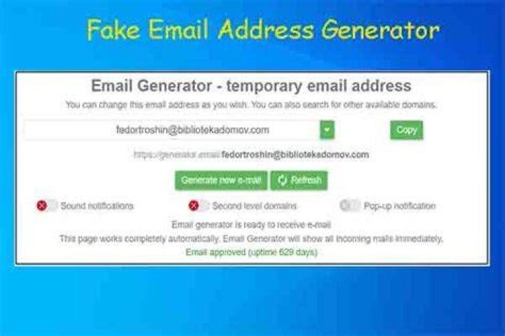 Fake Email Generator Top Generators You Can Find Online