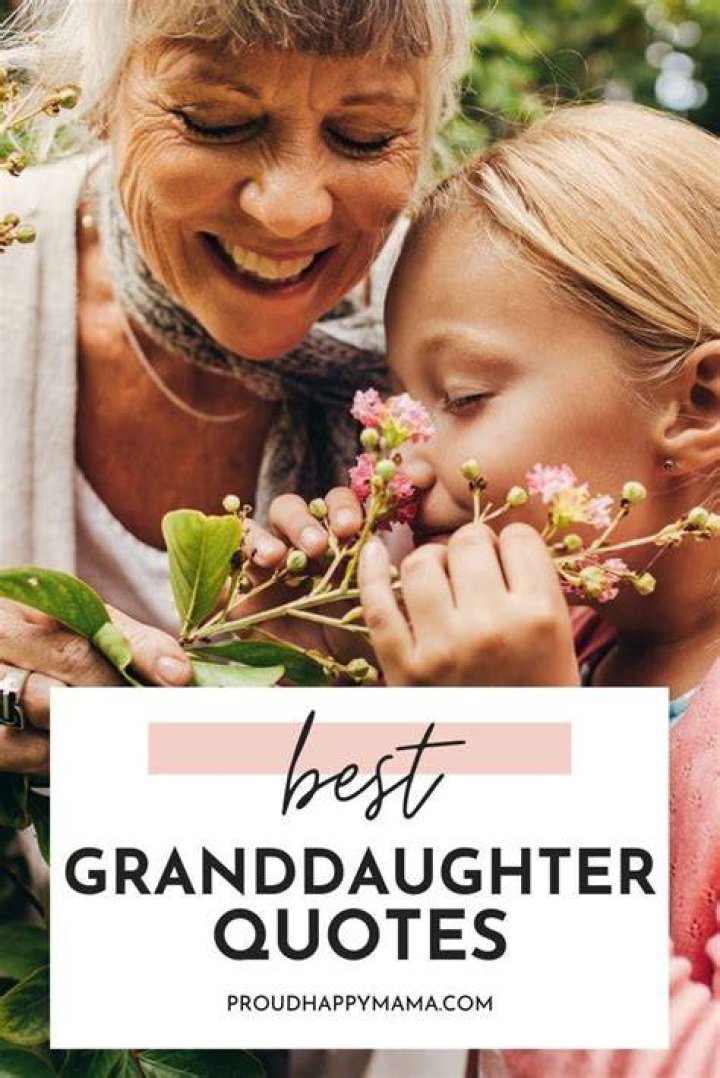 Find the best granddaughter quotes that remind you why having a