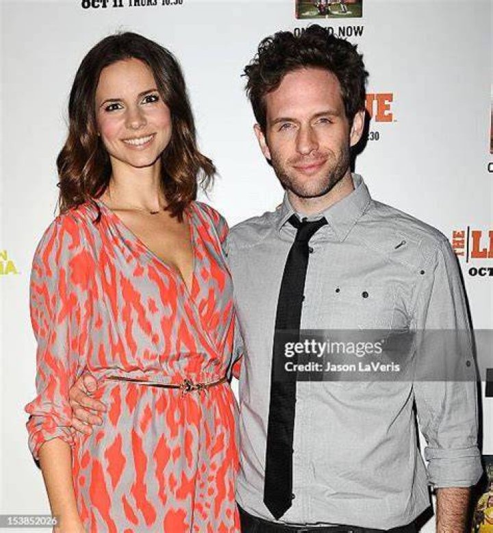 Glenn Howerton and wife actress Jill Latiano New York premiere of 'It's