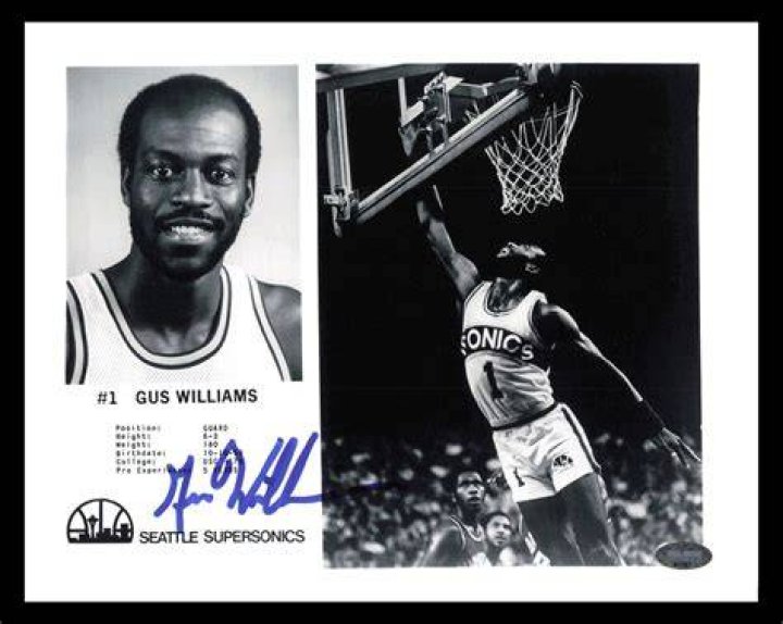 Gus Williams Gus williams, Seattle sports, Nba