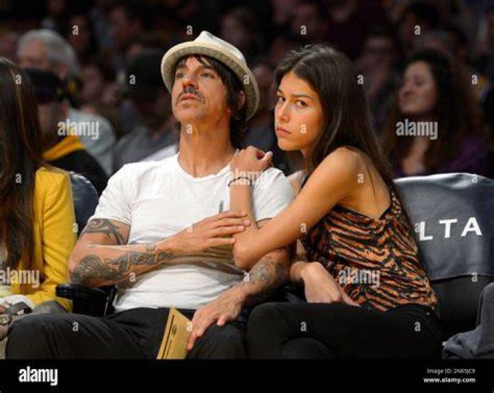 Helena Vestergaard And Anthony Kiedis из архива, бесподобные красочные