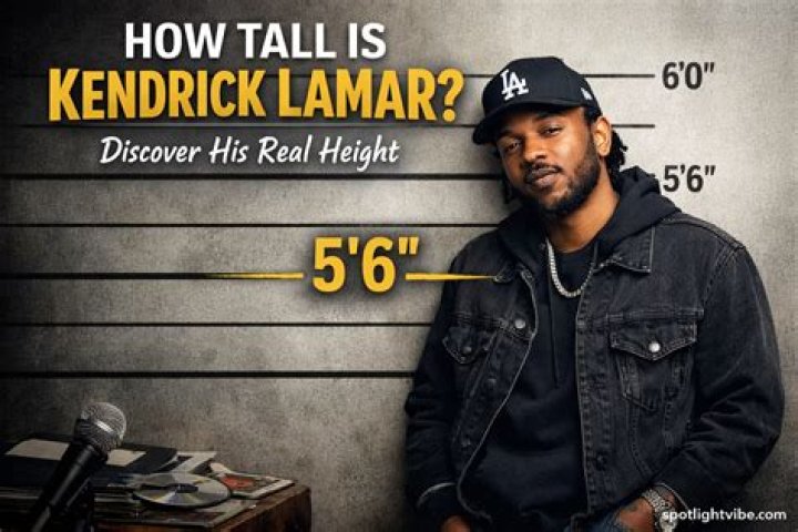 How tall is Kendrick Lamar? Player.me