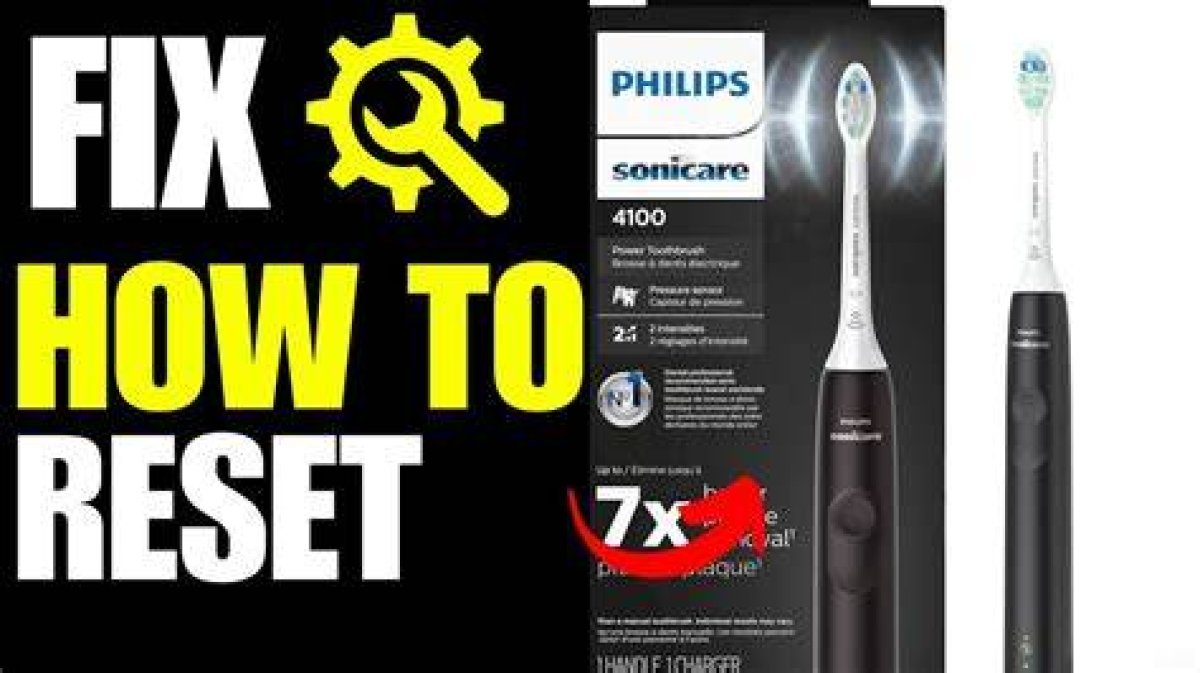 How to Reset Sonicare Toothbrush