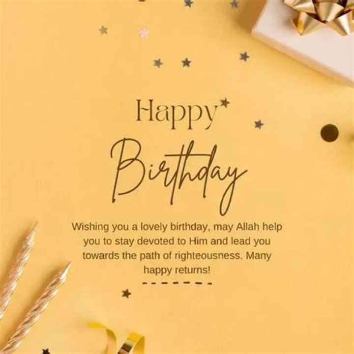 Islamic Happy Birthday Wishes