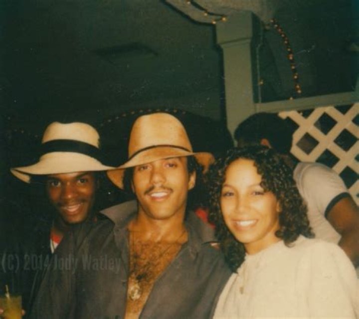 Jermaine Stewart, Howard Hewett & Howard's wife Rainey Celebrity