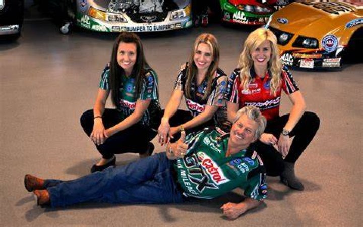 John Force & Brittany Force became the first professional father