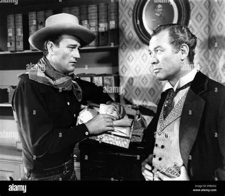 John Wayne, Ward Bond Tall in the Saddle (1944) Metek09Artwork