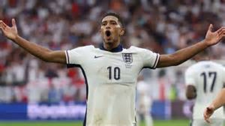 Jude Bellingham sets 10year ‘goal’ with England after matching