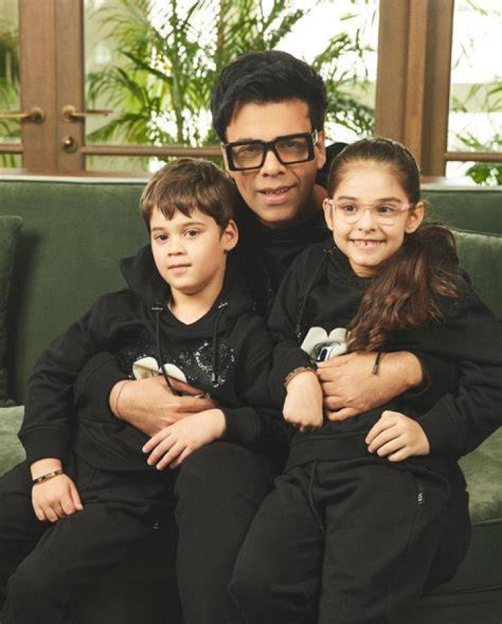 Karan Johar&rsquo;s adorable moments with his twins Yash and Roohi