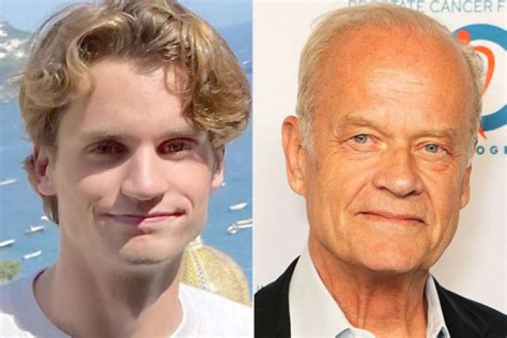 Kelsey Grammer and son Jude attend celeb golf tournament