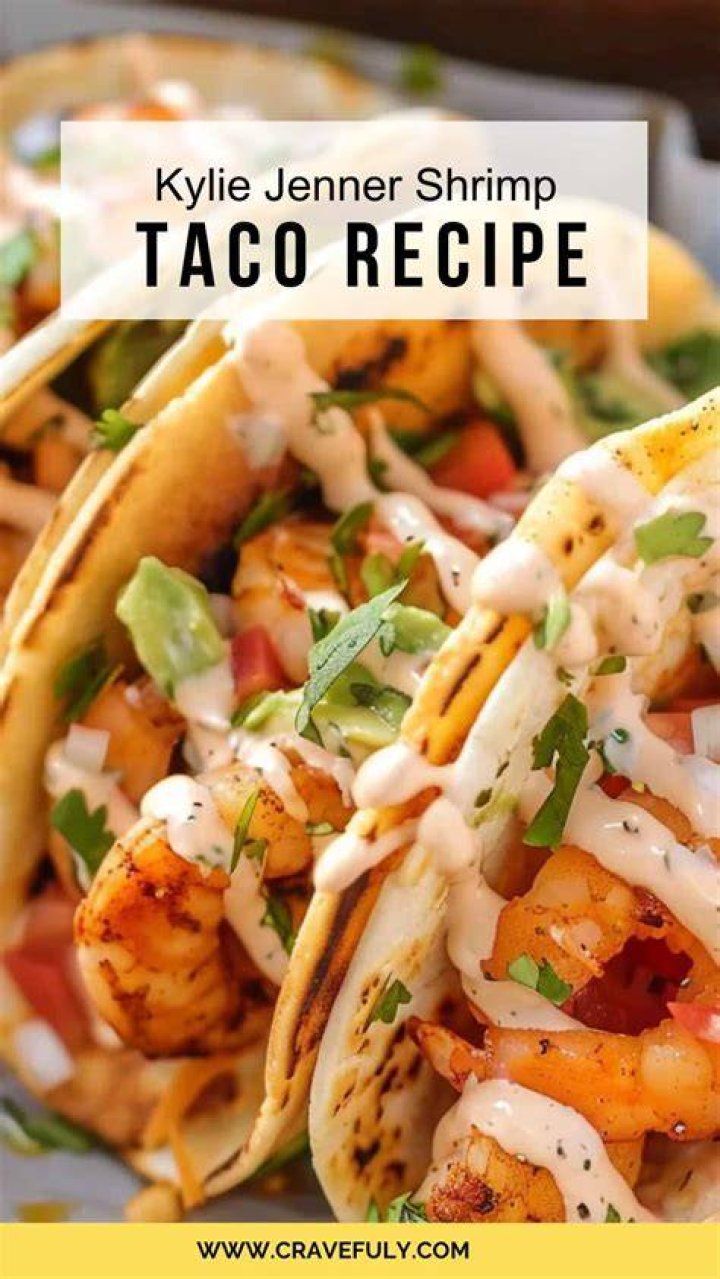 Kylie Jenner Shrimp Taco Recipe One Sweet Harmony