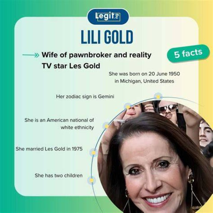 Lili Gold (m. 1975) Net Worth 2018, Bio & Wiki