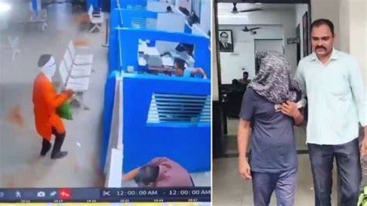 Man throws a fake &ldquo;Rs. 100 Crore&rdquo; cheque in the middle of Simhachalam