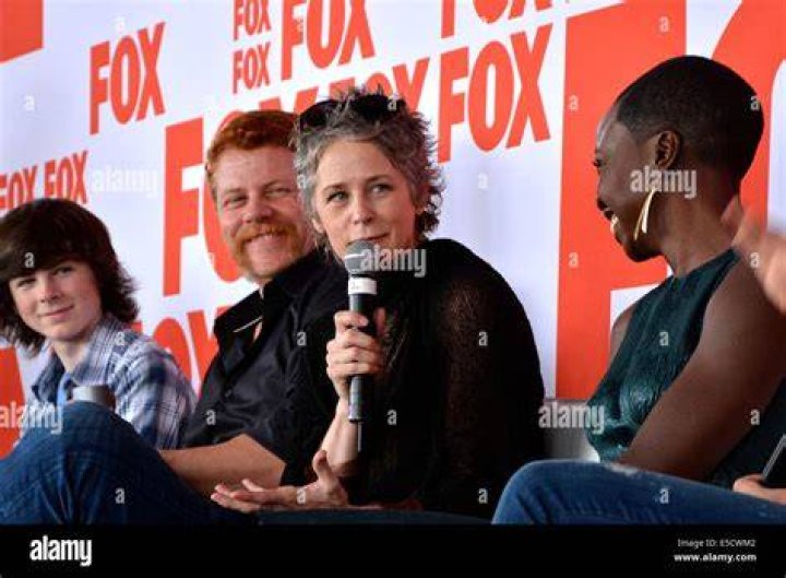 Melissa McBride and Chandler Riggs attend the 40th Annual Saturn Awards
